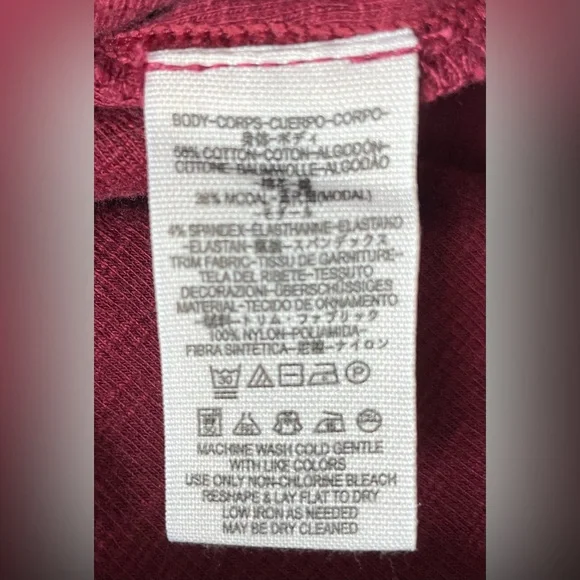 Free People Friday Tank in Wine - Picture 8 of 8